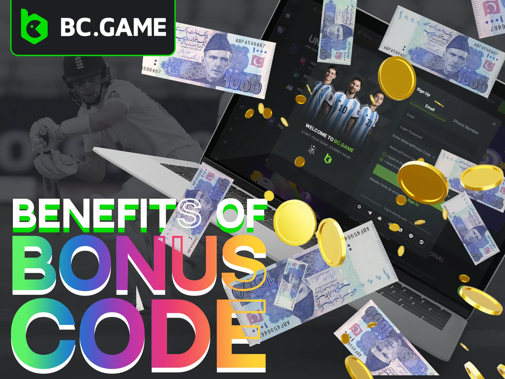 Maximize your balance with free BC Game promotional codes.