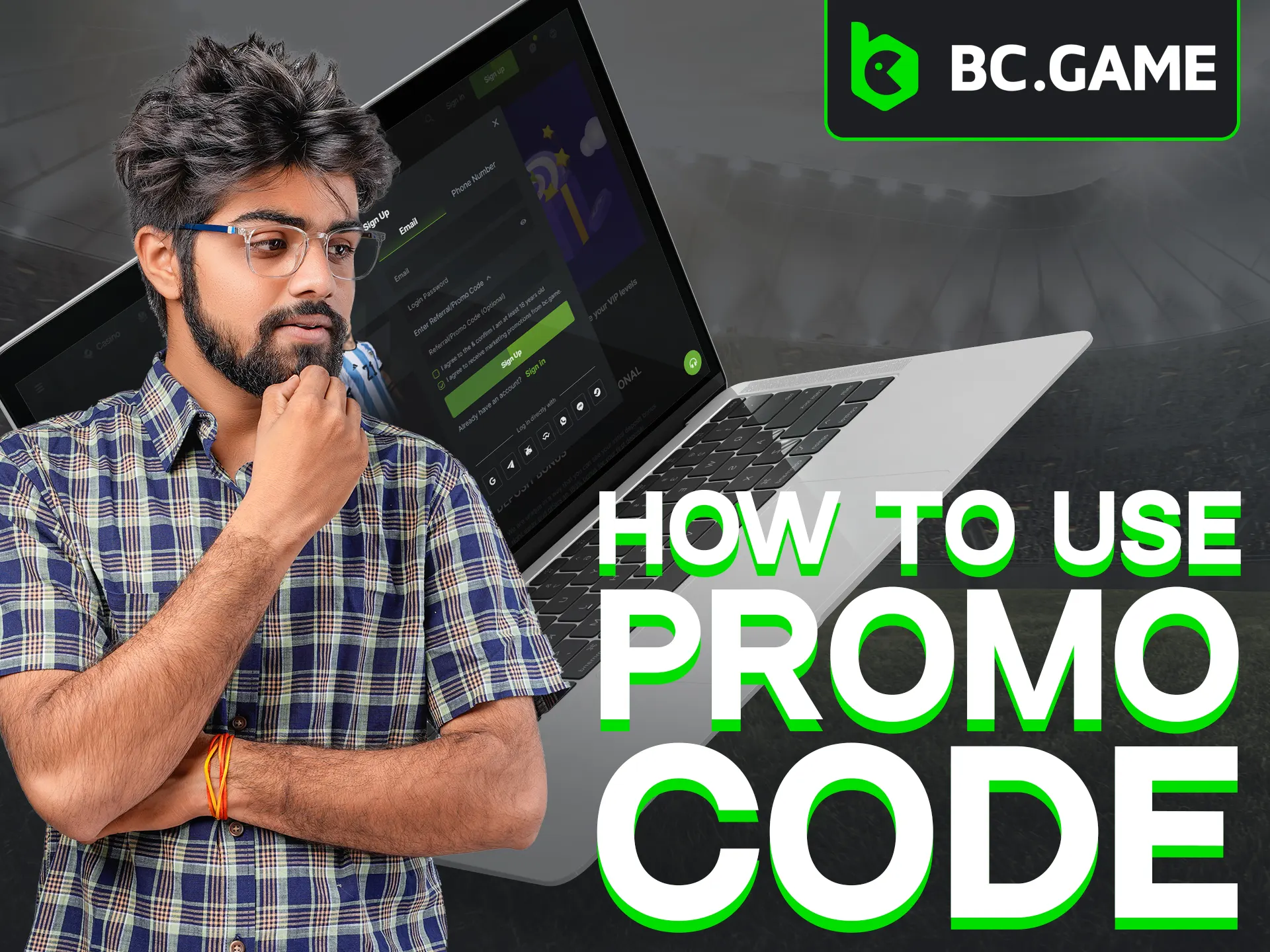 Quickly activate your BC Game promo code for instant perks.