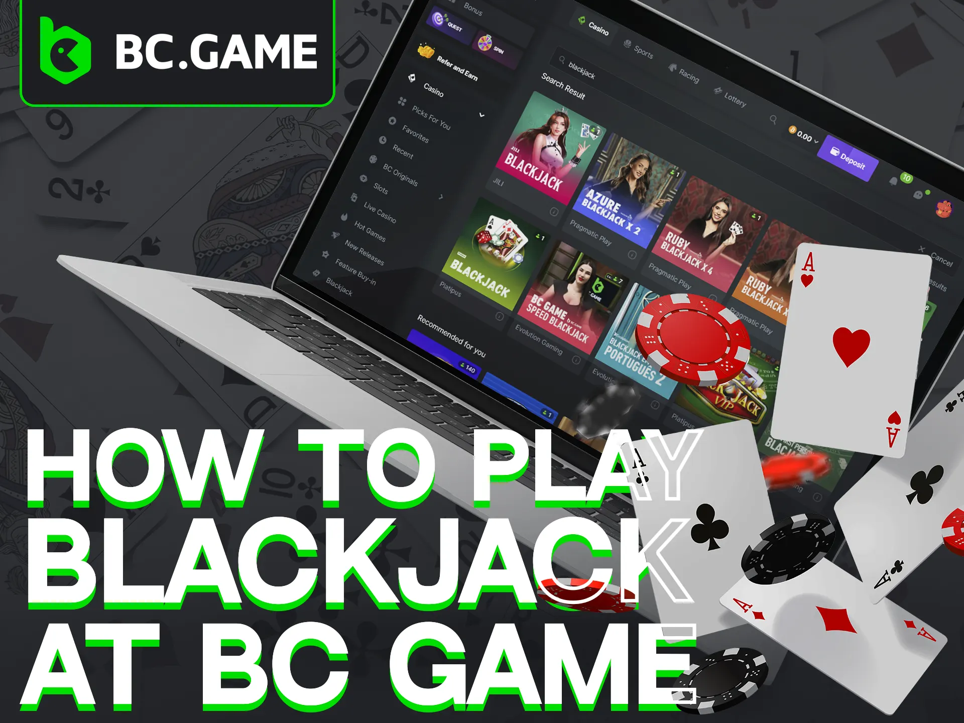 Getting started is easy: join BC Game, register, fund your account, and enjoy a seamless Blackjack experience.