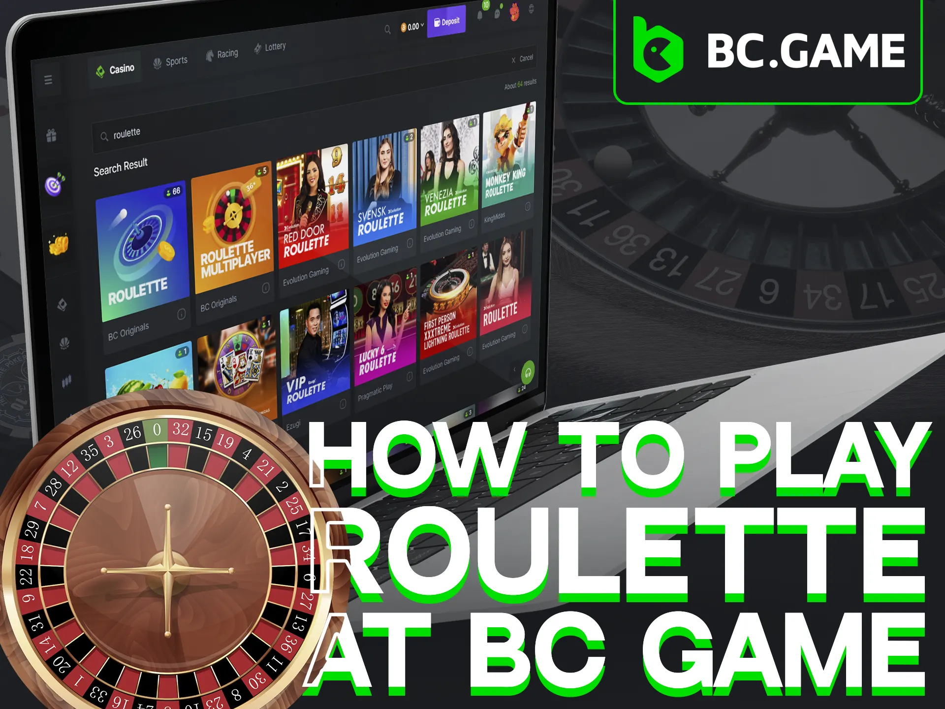 Experience the excitement of roulette at BC Game, the premier gaming hub in Pakistan.