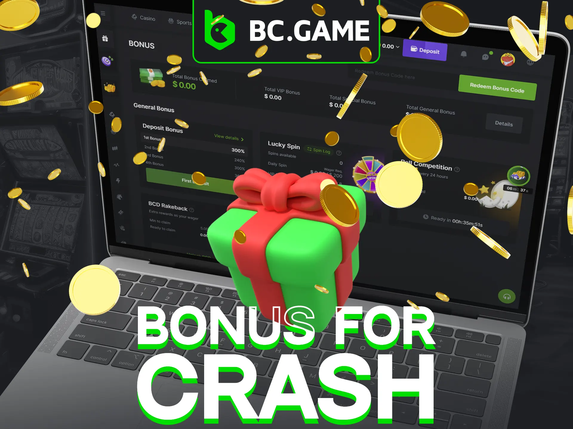 Maximize your BC Game Crash potential with our exclusive bonus offer.