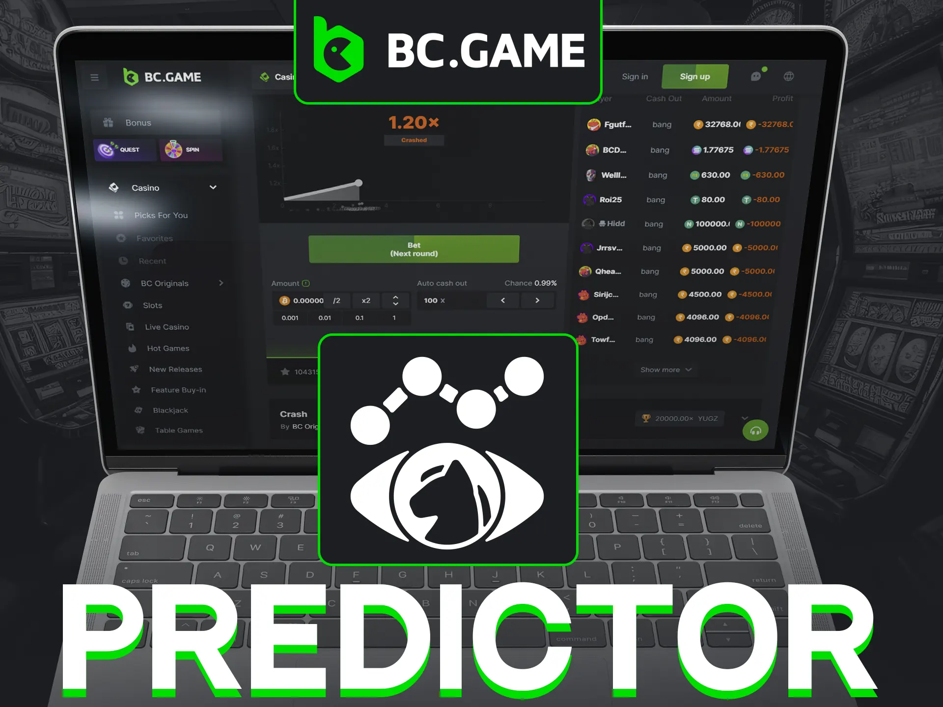 Stay away from BC Game Crash predictors; the outcomes are truly random.