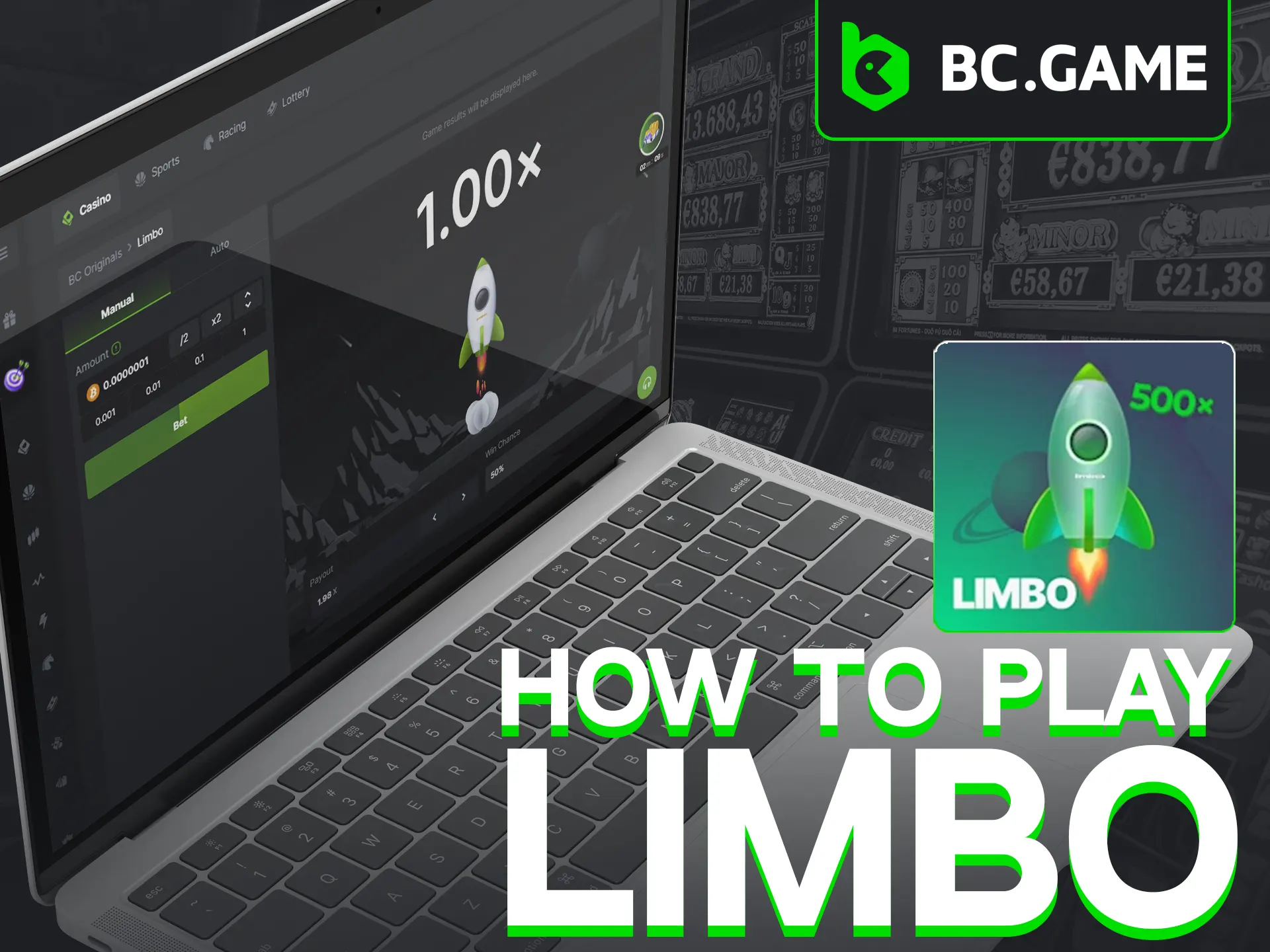 Join BC Game Limbo and put your predictions to the test as multipliers climb.