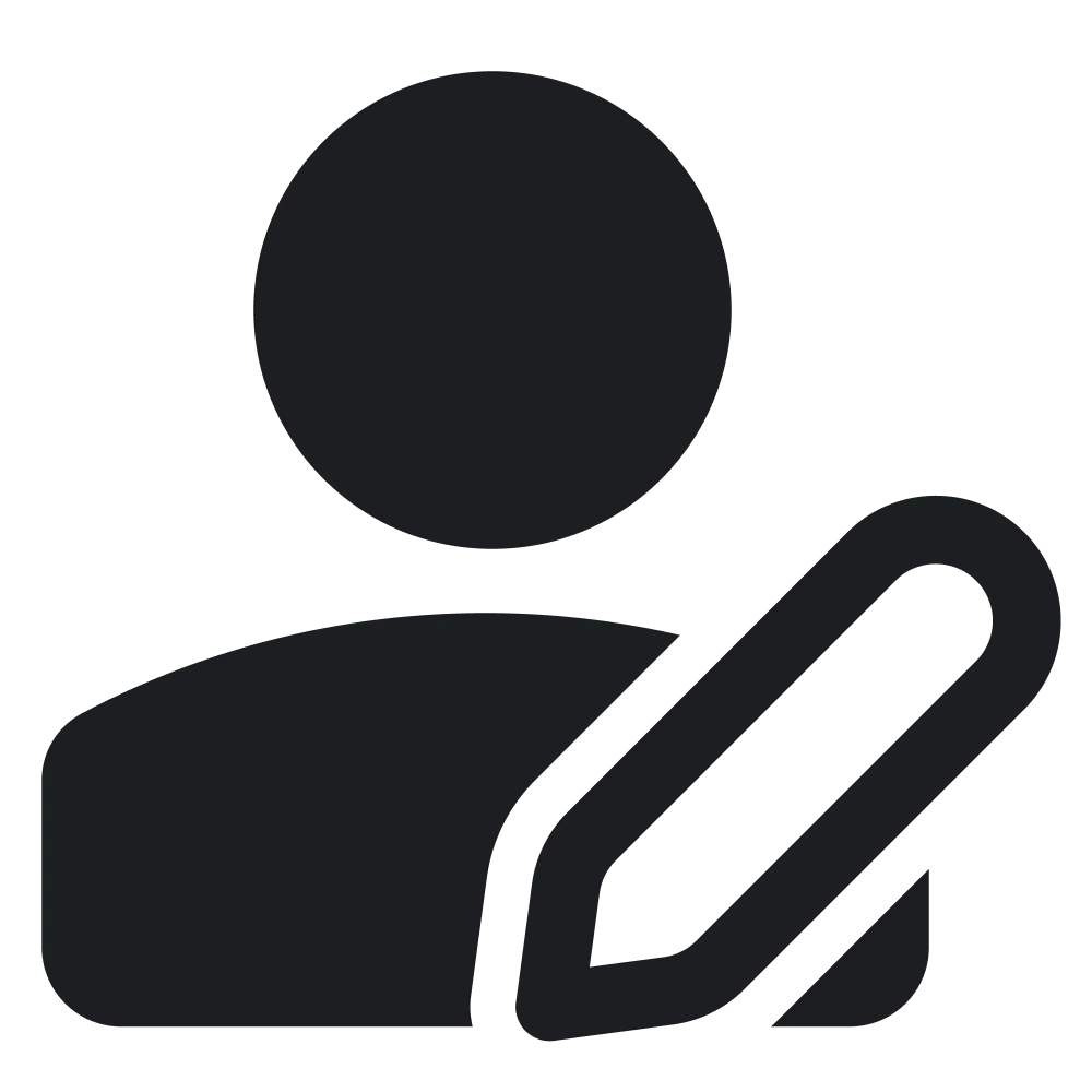 Author icon.