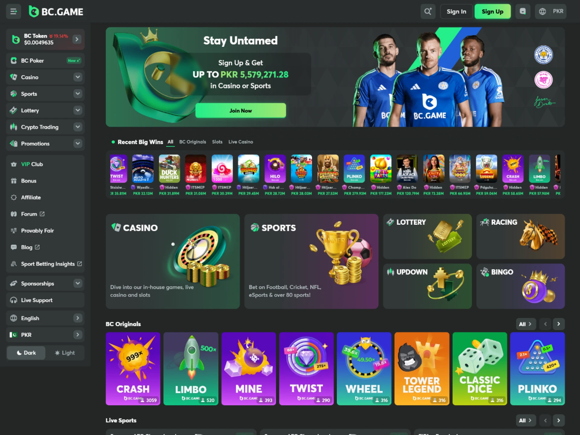 The BC Game platform is your all-in-one destination for premium casino games and sports betting.