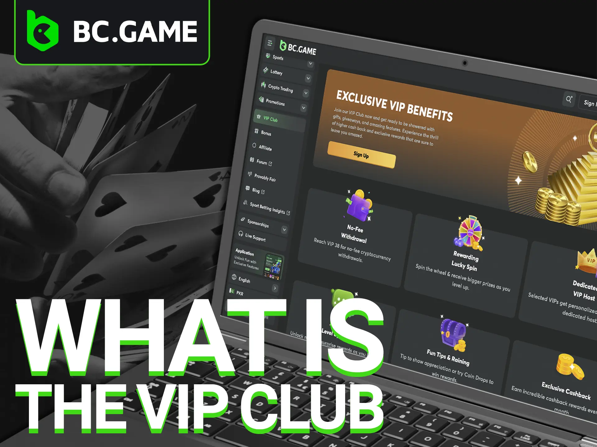 Think of the BC Game Casino VIP Club as a gateway that makes diving into the world of online betting and gambling much more rewarding and intuitive.