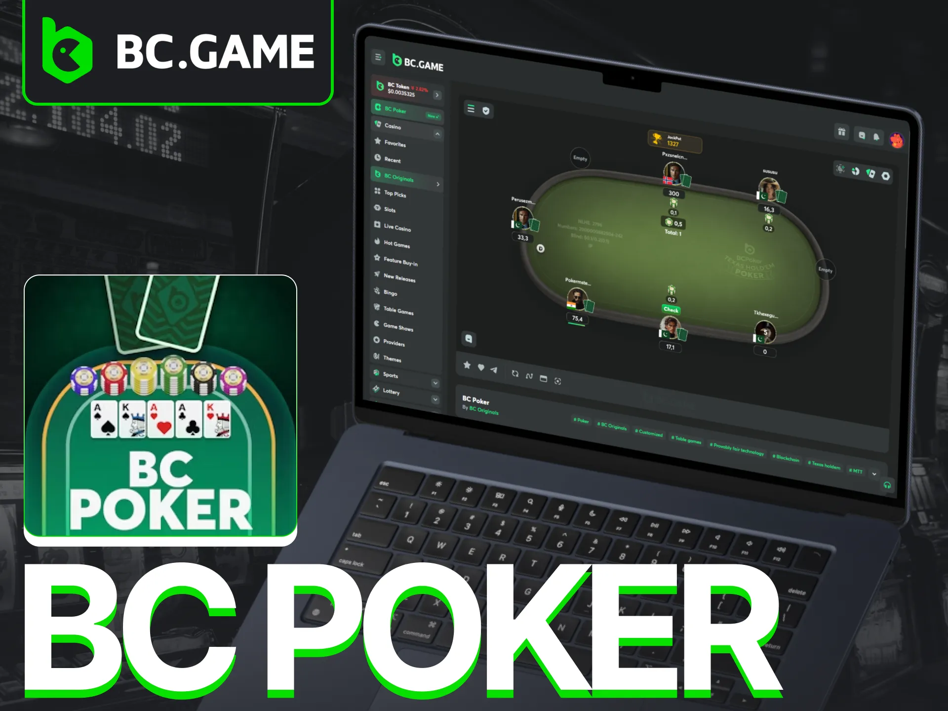 Master the art of strategy and bluffing with BC Poker on the BC Game platform.