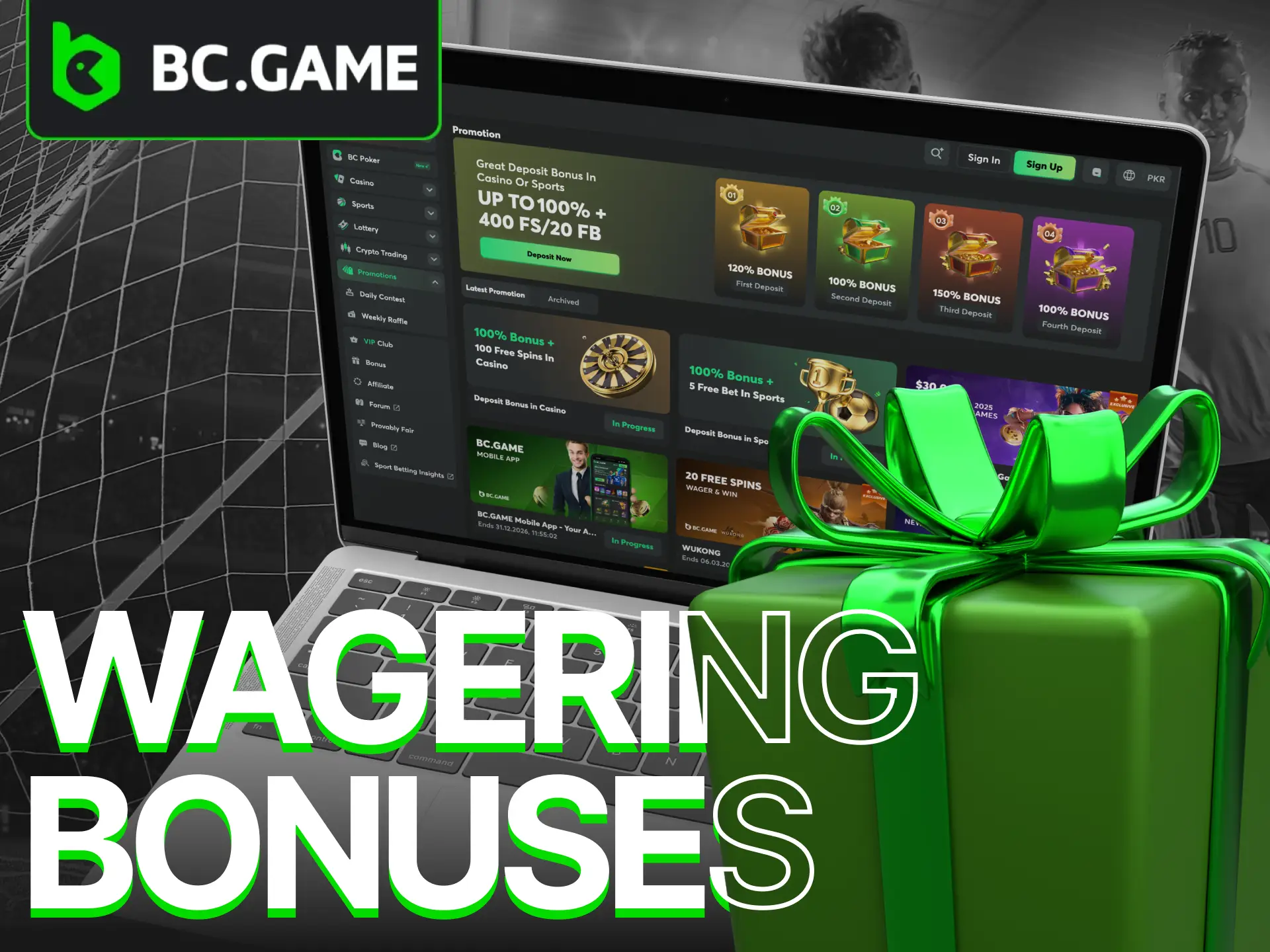 BC Game online casino provides a wide variety of bonuses to enhance your gaming experience.