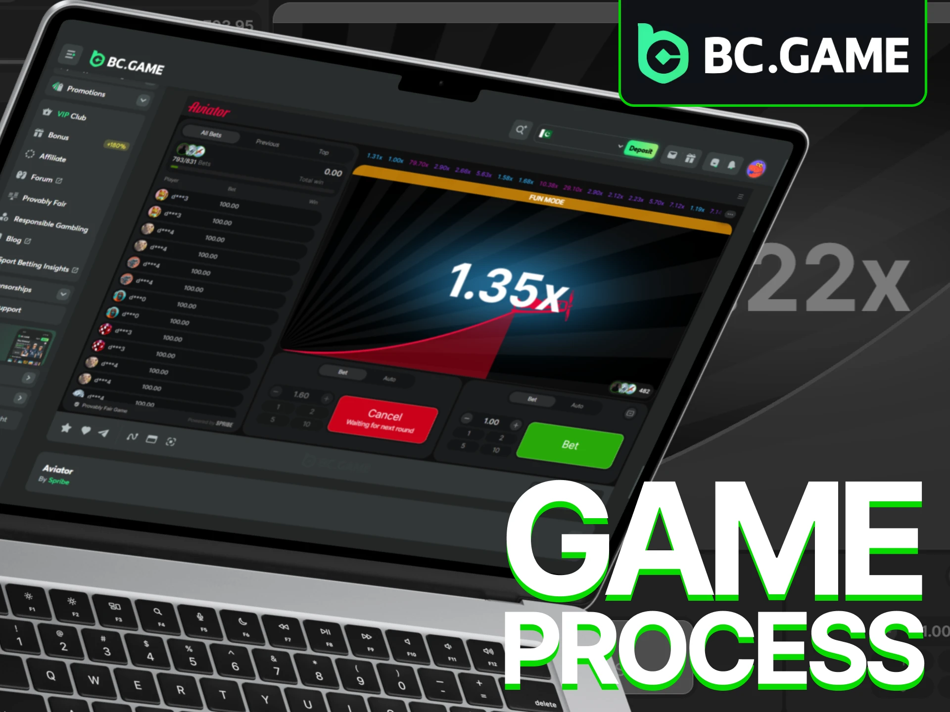 Discover how to place bets and strategize for wins in Aviator at BC Game Casino.