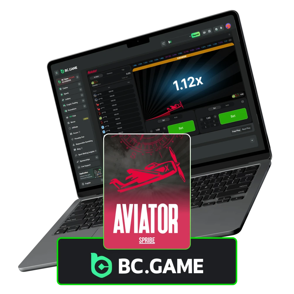 Put your intuition to the test with Aviator on BC Game.