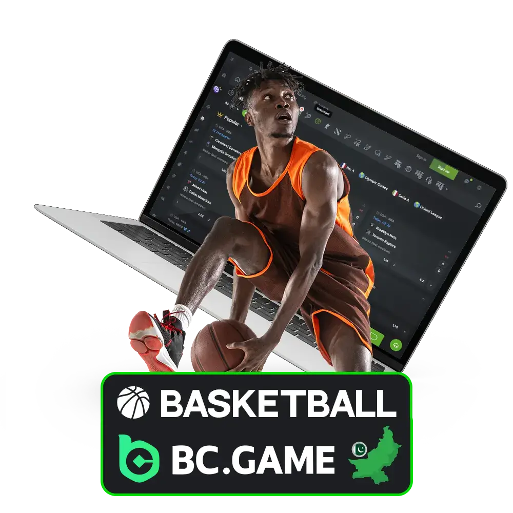 Get started with basketball betting at BC Game Pakistan and claim your welcome rewards.