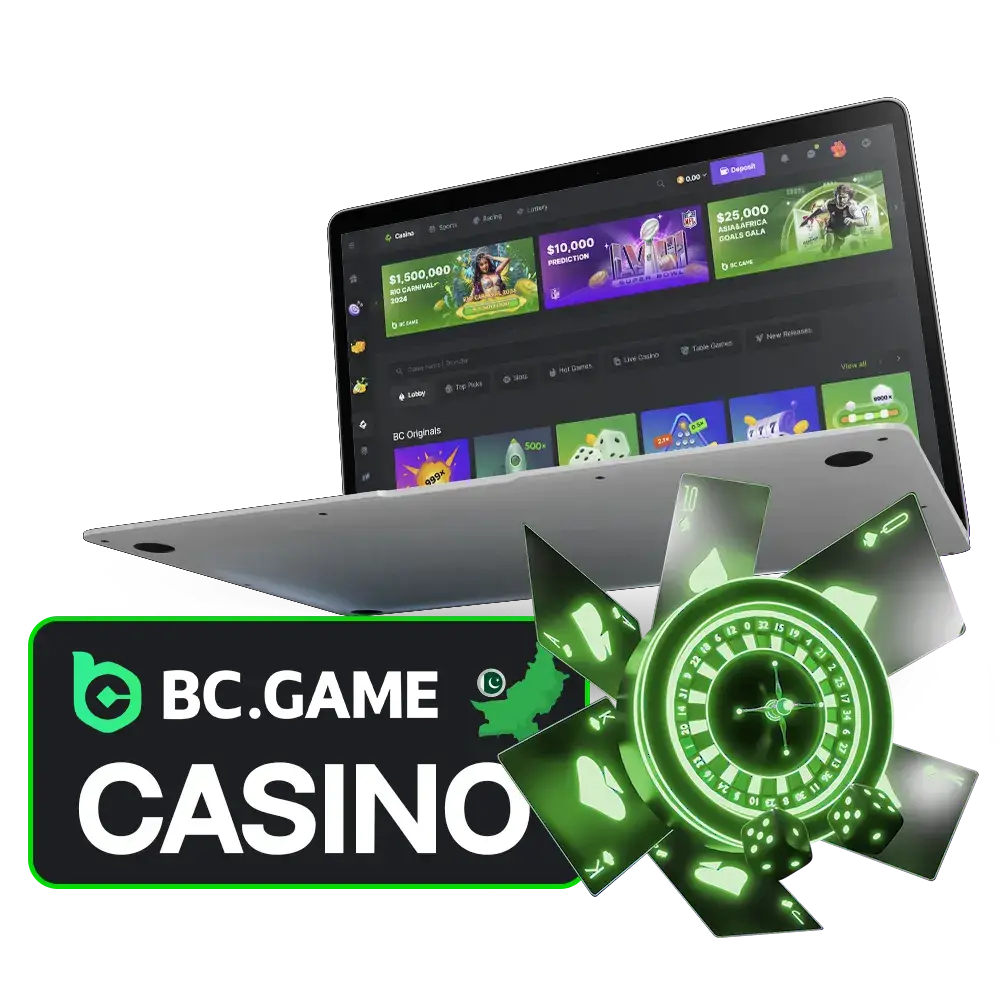Check out the specialized online casino experience BC Game has crafted for players in Pakistan.