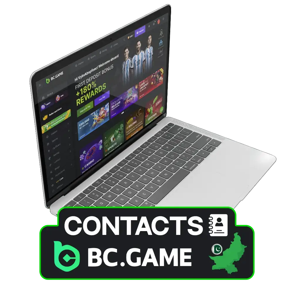 Reach out to the BC Game support team whenever you need a hand.