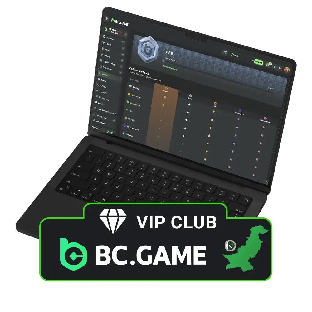 Elevate your gaming experience by joining the BC Game Casino VIP Club and striving for the highest tier of loyalty.
